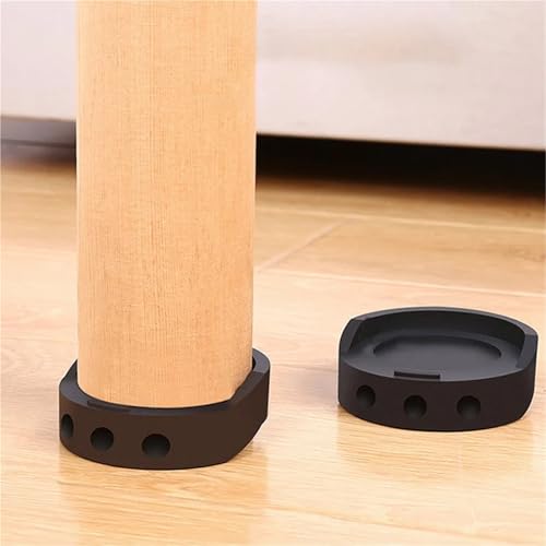 Anti-Vibrations-Waschmaschinenfüße, rutschfeste Gummimatten für Waschmaschinen, Kühlschränke und Möbel, stoßfest, 4 Stück