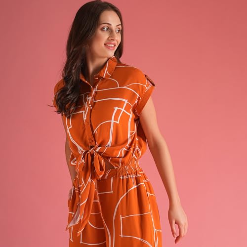 Image of Globus Women Jumpsuit (8909389031679 Brown L)