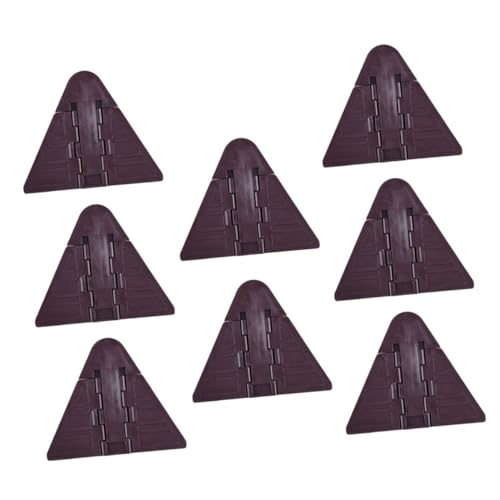 FOYTOKI 8個 ペットの落下防止にな耐久素材採用の窓 引き戸 ロック 強力両面テープで簡単取付け バルコニーやリビング窓用防犯補助鍵