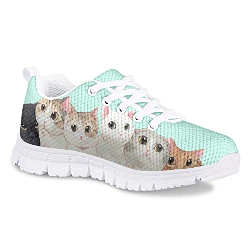 Yzaoxia Little/Big Kids Tennis Shoes for Girls Breathable Mesh Sneakers Lightweight Running Shoes Size 11-32