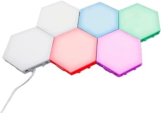 Bright Autism Tap-Tap Touch Sensory Lights – Dimmable Room Lighting for Therapeutic & Educational Play. Visual & Tactile Soothing LED Stimulation. Perfect Addition to Your Child's Bedroom (6pcs)