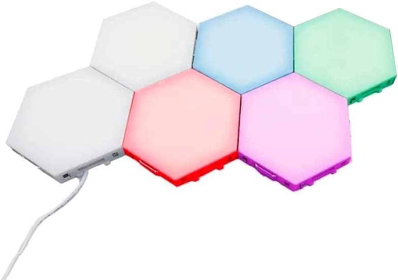Bright Autism Tap-Tap Touch Sensory Lights – Dimmable Room Lighting for Therapeutic & Educational Play. Visual & Tactile Soothing LED Stimulation. Perfect Addition to Your Child's Bedroom (6pcs)