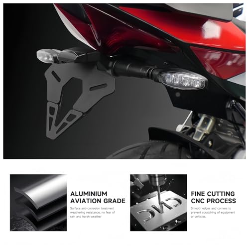 Kit rangement de stock à queue courte RS 457 support plaque en alliage épuré - 4