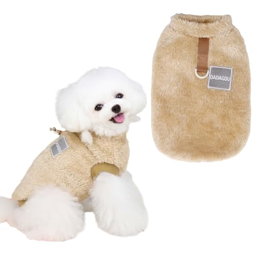 Abrigo Perros,Abrigo Perro PequeñO Ropa Perro PequeñO,Ropa para Gatos,Abrigos Perro Mediano Ropa para Perros PequeñOs,Ropas Perro Chihuahua Ropas De Invierno para Interiores y Exteriores,Marrón X