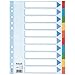 Produktbild 11 x Esselte 100193 Kartonregister Standard Blanko, A4, Karton, 10 Blatt, weiss