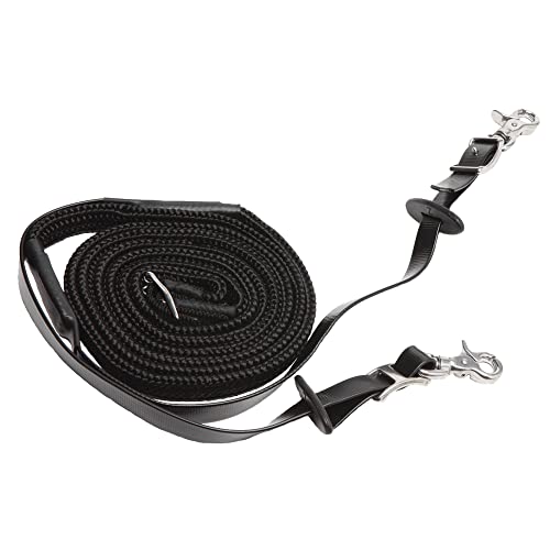 Zilco Woven Endurance Reins 70in Electric Blue