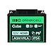 Green Cell® AGM 12V 40Ah Akku VRLA Blei-Batterie Bleiakku Ersatzakku Gelakku Akkubatterie Zyklenfest Unbemann Caravan Photovoltaik Rollstuhl Solarspeicher Solarbatterie Solarpanel Wohnwagen