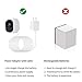 ALERTCAM 30Ft/9m Weatherproof Outdoor Power Cable for Arlo Pro and Arlo Pro 2, with Quick Charge 3.0 Power Adapter Charger Continuously Charging Your Camera (White)