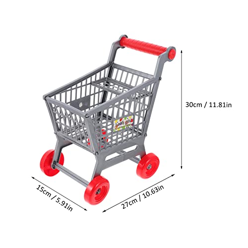 VILLCASE 3 Stücke Mini Warenkorb Kinder Mini Supermarkt Handcart Lagerung Spielzeug Kinder Simulation Warenkorb… – Bild 3