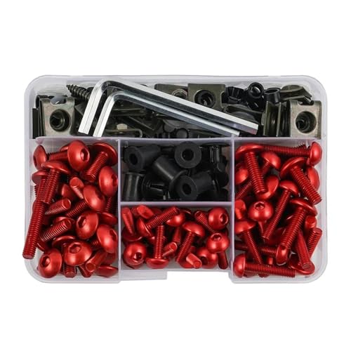 Jeu de vis pour carénage R1250 et S1000 antirouille kit complet 195 pièces