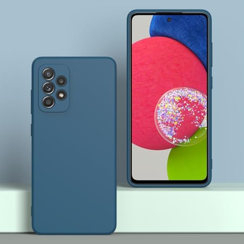 Image of for Samsung Galaxy A72 Case Dark Blue, Scratch Resistant with Soft Touch, Slim Thin Phone Cover for Samsung Galaxy A72