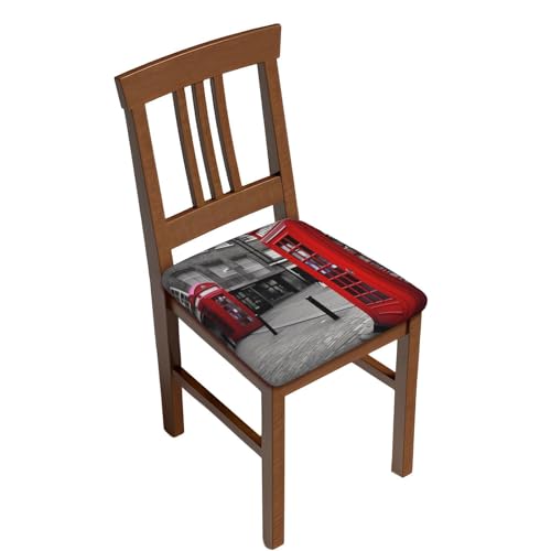 Housses de tabouret de bar carrées en velours rouge premium doux