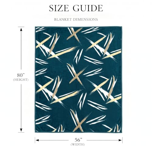 Image of BSB HOME Single Bed Mink Blanket, Velvet Like Soft Plush Fleece Blanket, Warm Lightweight AC Blanket for Winter, Ultra Soft Cozy Bed Blanket for Home & Travel,56 x 80 Inches(142 x 203 cm) - Ocean Blue