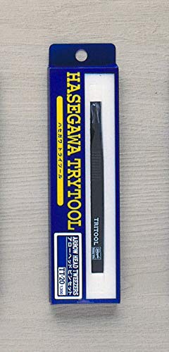 Hasegawa Trytool Arrowhead Tweezers, Tool Kit Set/Item # 71220