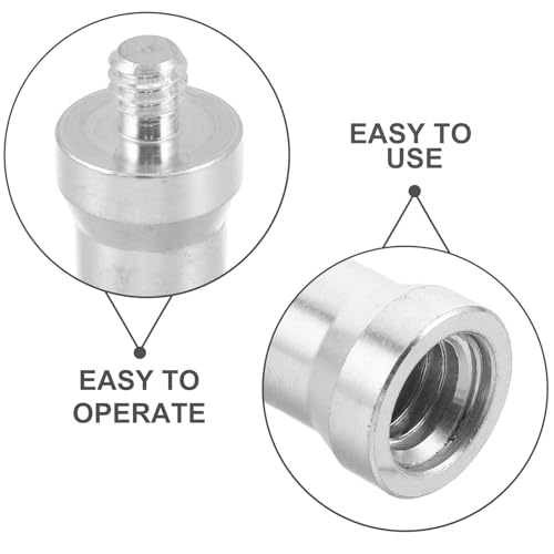 Adaptador de tornillo SHINEOFI con base de montaje para cabezal de trípode y cámaras, 10 unidades 3