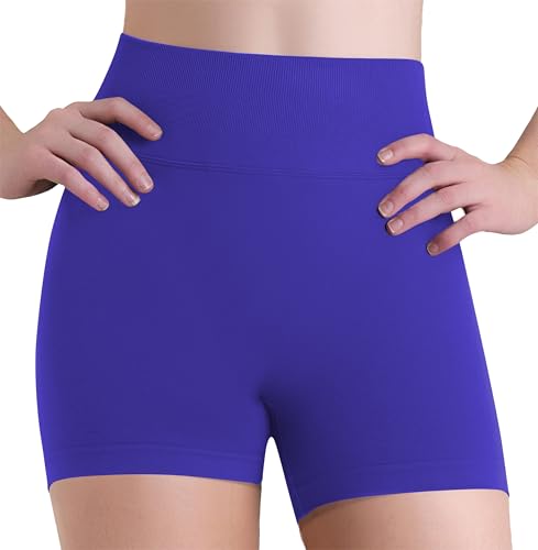 Image of Sunzel Women's Scrunch Butt Biker Shorts, High Waist, No Front Seam | 90% polyamide /10% spandex, subtle scrunch contour, supportive high waist, no front seam, 4 inch & 6 inch inseams