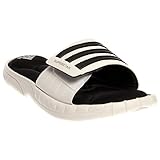 adidas Performance Men's Superstar 3G Slide Sandal,White/Black/Silver,12 M US