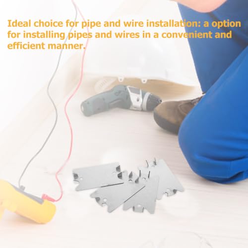 Placa protectora del cable metálica pesada plata COHEALI para soporte en construcción 3