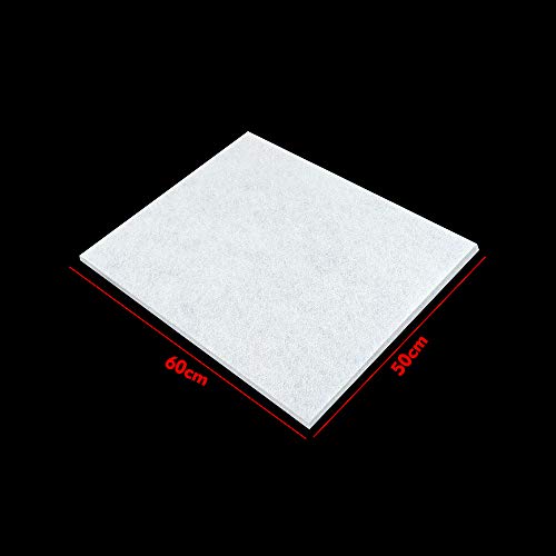 Carrfan Aquarium Filter Pad Filter Media Biochemical Cotton Filter Foam Fish Tank Sponge for Most Filters Fish Tank Water Cleaning Supplies