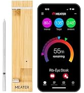 MEATER Pro / 2 Plus: Wireless Bluetooth Smart Meat Thermometer | 1000°F Open Flame Grilling | Ext...