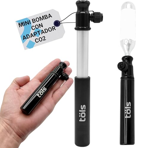 Hinchador Bicicleta Co2 Marca TÖLS BIKE COMPONENTS