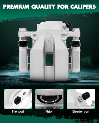 Image of SCITOO 19B3193 19B3192 Rear Left & Right Disc Brake Calipers Assembly w /Bracket For Toyota For RAV4 2006-2012