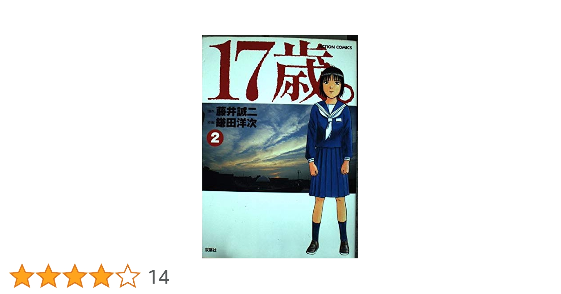 17歳。 2 (アクションコミックス) | 藤井 誠二, 鎌田 洋次 |本