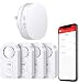 Home Security Driveway Alarm Long Range, Govee Wireless Motion Detector 1 Receiver & 1 Motion Sensor Detector,Long Detect Range Motion Sensor Driveway Alarm Security Motion Sensor Alarm 5 Modes