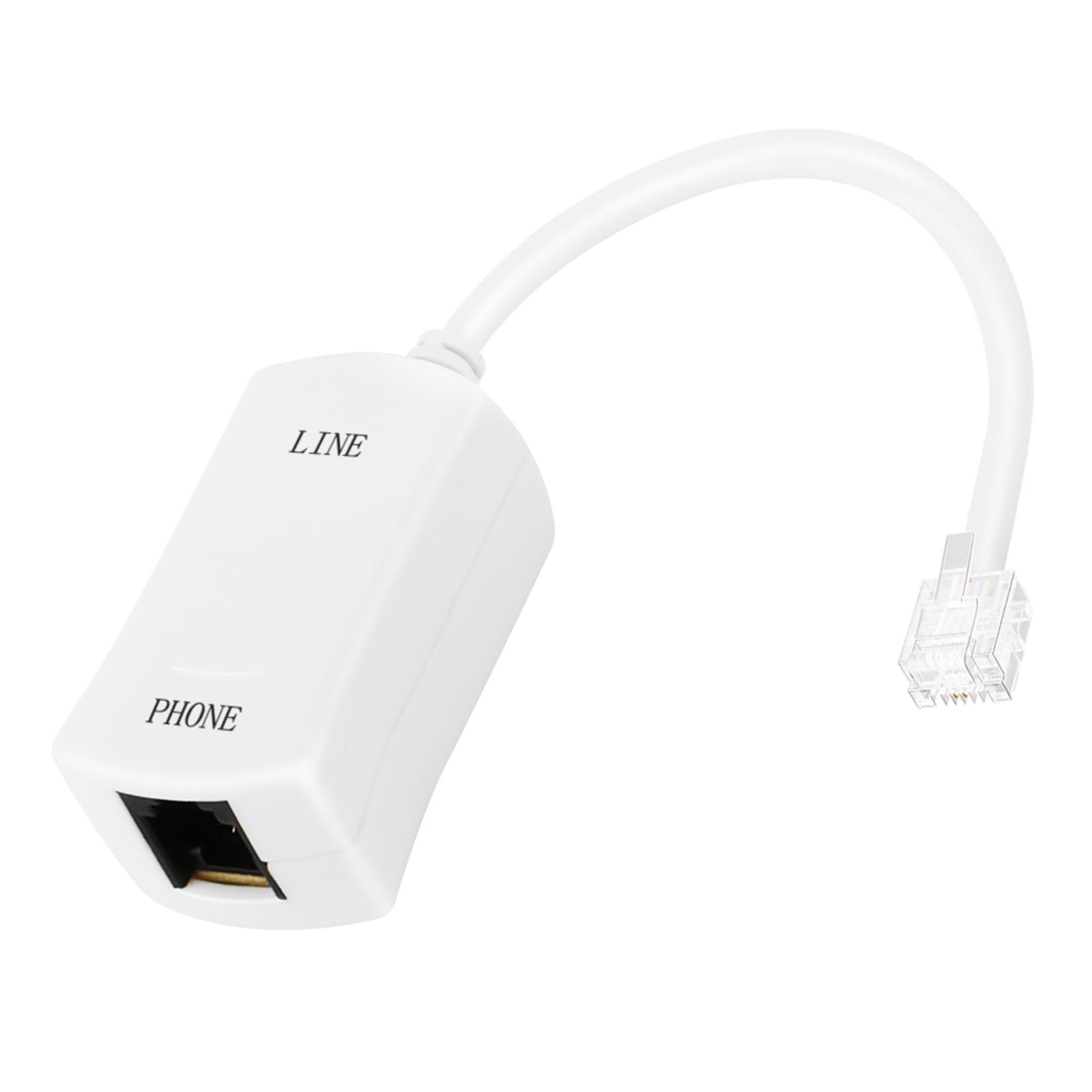 Pacco Da 3 Filtri DSL In-line Per Telefono/fax – Riducono Interferenze E Rumore Di Linea