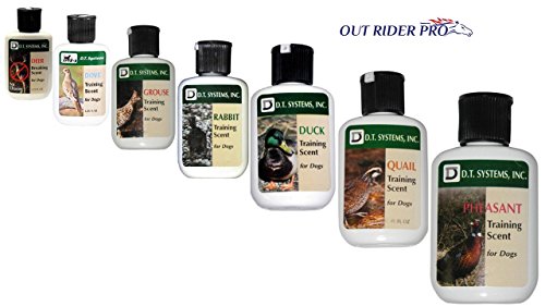 D.T. Systems Training Scent for Pets, 1-1/4-Ounce All 7 Flavors with Free Out Rider Pro Premium Water Bowl Silicone (Portable) Collapsible for Traveling and Hunting and Premium Golden Whistle 120DB - Thumbnail 3
