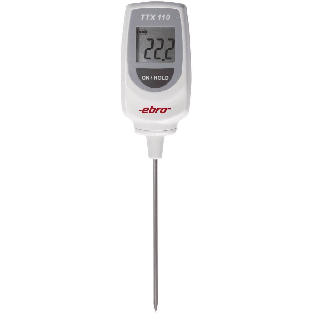 E-Bro TTX 110 ABS Thermoelement Typ T Thermometer mit Sonde, -50 bis +350 Grad C Messbereich