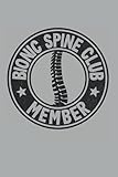 Photo Gallery bionic spine club member: funny spinal fusion notebook / journal | 120 pages | dot grid paper | 6x9 inches | matte Photo Gallery bionic spine club member: funny spinal fusion notebook / journal | 120 pages | dot grid paper | 6x9 inches | matte
