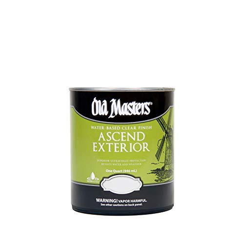 Old Masters Ascend Water-Based UV Protective Finish (1, Quart-Satin Finish)