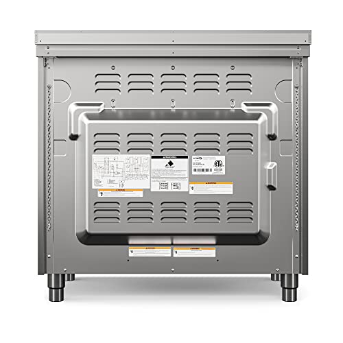 KoolMore 36 Inch AllElectric Range Oven with Ceramic Cooktop Burners