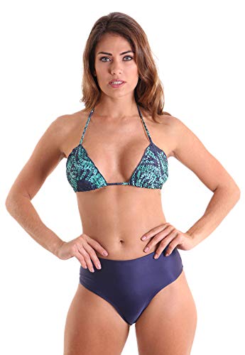 Calcinha Biquíni Avulso Sunquíni Orquídea - Azul Marinho - M