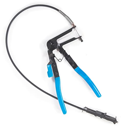 JOMAFA - ALICATES PARA ABRAZADERAS CON CABLE FLEXIBLE, DE 18 a 54MM para Manguitos del Coche, Radiador, Resortes, Tuberías
