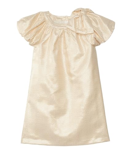 Janie and Jack Girls' Gold Party Dress (Toddler/Little Big Kids)