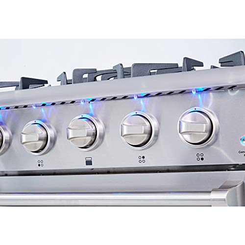 THOR KITCHEN HRD3606U 36inch Free Standing Stainless Steel Gas Range