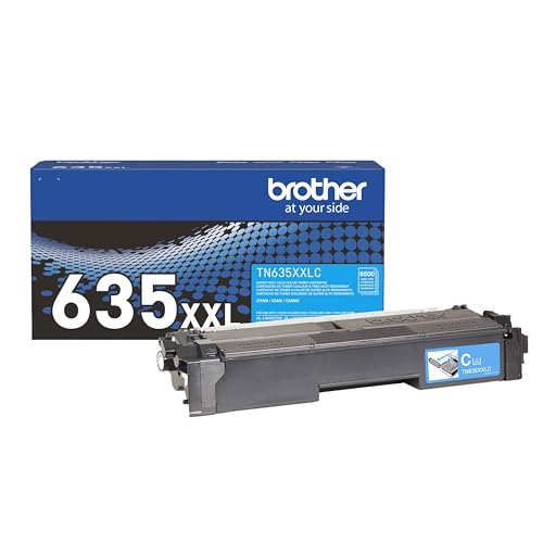 Brother TN635XXLC cartouche de toner cyan très haut rendement pour vos impressions laser