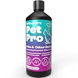 Dirtbusters Pet Pro Limpiador enzimático destructor de orina y olores para alfombras y tapicería, neautraliza y elimina olores de mascotas, perros y gatos en origen, con tratamiento enzimático