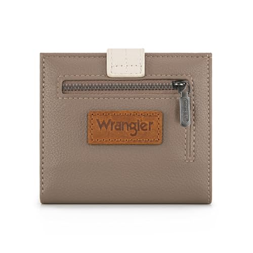 Image of Montana West X Wrangler Small Wallets Woman Slim Thin Wallet Card Cases Money Organizer Cute Mini Pocket Wallet with Rfid Lining and Zipper Coin Purse