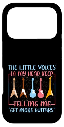 �~���[�W�V�����̃��[���A Little Voices Tell Me Get More Guitars �X�}�z�P�[�X iPhone 17 Pro �p
