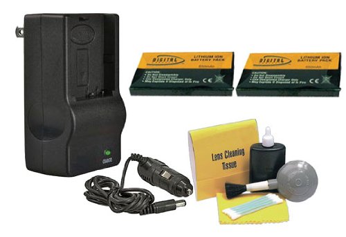 Batterie Casio NP20-2 résout les pannes d'appareil photo grâce au chargeur rapide double tension