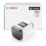 Bosch Smart Home Heizkörperthermostat II [+M], smartes Thermostat, Flexible Nutzung im Bosch Smart Home System oder herstellerübergreifend in Matter Systemen, anthrazit