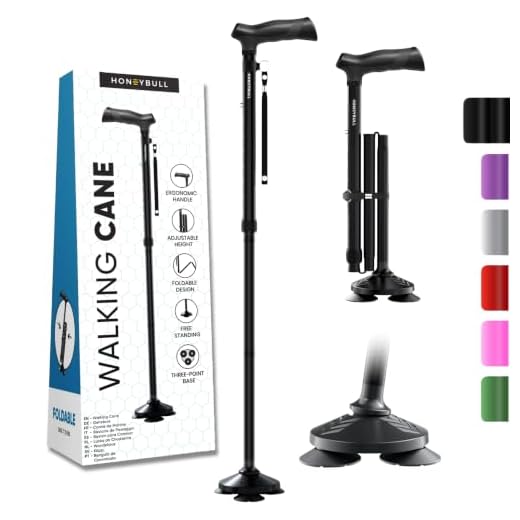 Adjustable Pivot Walking Cane for Stability