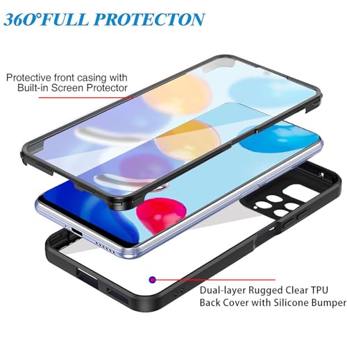 ILING Trasparente Case for Xiaomi Redmi Note 11 / Redmi Note 11S 4G - Image 2