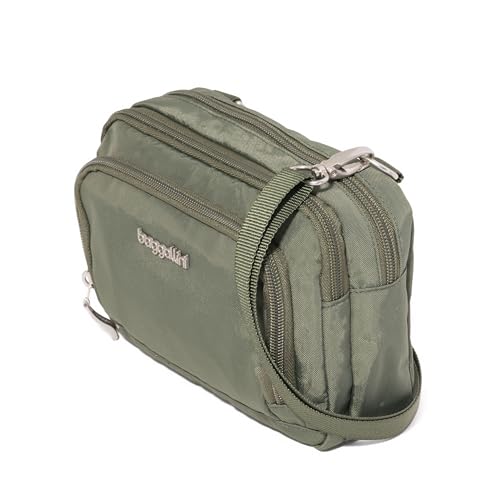 Image of Baggallini Triple Zip with Front Wallet /Trifecta RFID Wallet Crossbody