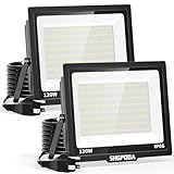 SHGPODA 120W Flood Lights Outdoor, 14400LM...