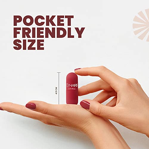 Image of MARS Mini Lip Pill High Pigmented Matte Lipstick Set of 3 | Transfer Proof & Smudge Proof | Travel Friendly (3.1 gm*3) (01-Romantic-Red)