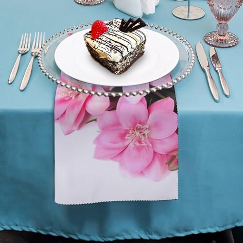 Servilletas de Tela Flores Hermosas 4 Piezas miniatura 4